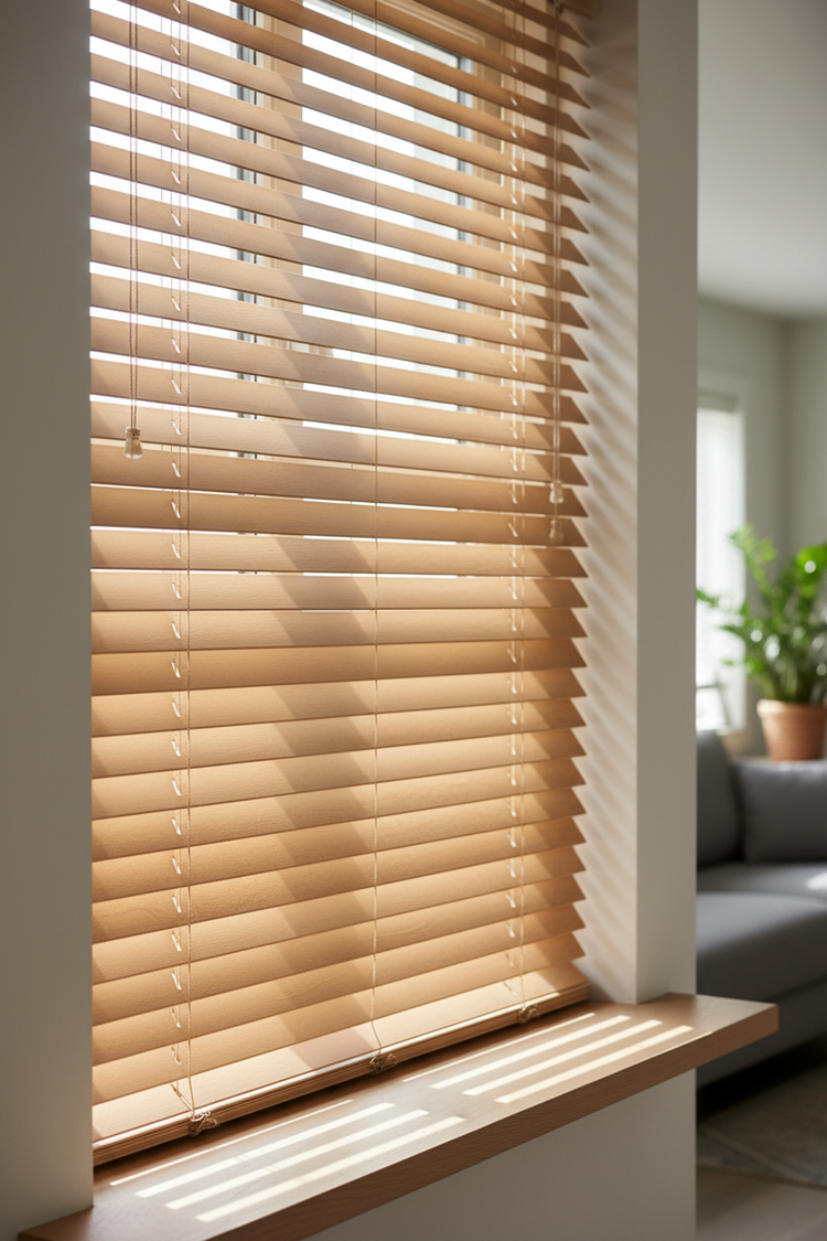 Ξύλινα Στόρια Classic-6200 – Premium Collection | Φυσικό Ξύλο 50mm