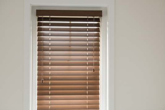 Ξύλινα Στόρια Classic-6208 – Premium Collection | Φυσικό Ξύλο 50mm