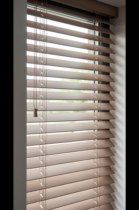 Ξύλινα Στόρια Shades-6295 – Luxury Series | Φυσικό Ξύλο 50mm